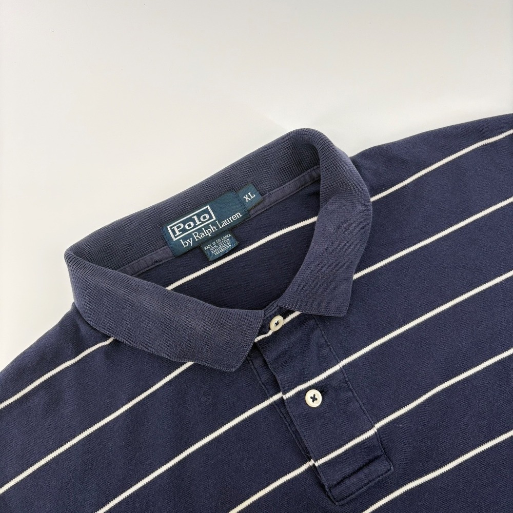 Vintage Polo Ralph Lauren Golf Fit Shirt Men's XL Preppy Navy